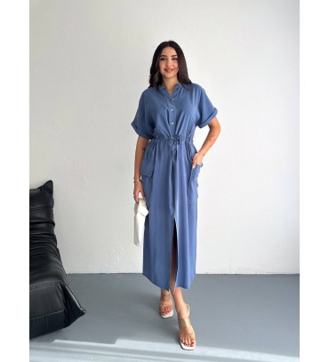 204817 İNDİGO ELBİSE...