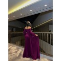 204868 FARBIG COCKRAİLKLEİD Blumenstoff