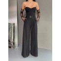 204870 BLACK TROUSERS Polyviscon