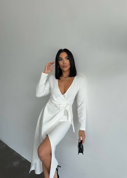 204897 ecru KLEID