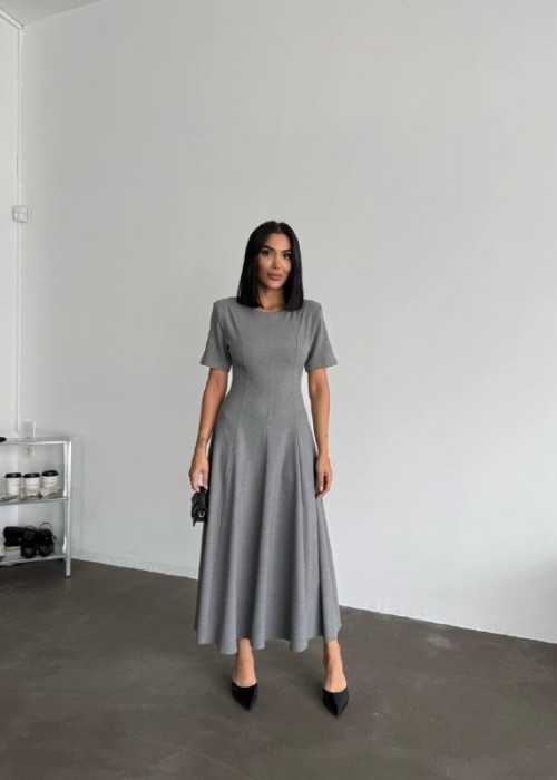 204899 GRAU KLEID Polyviscon.