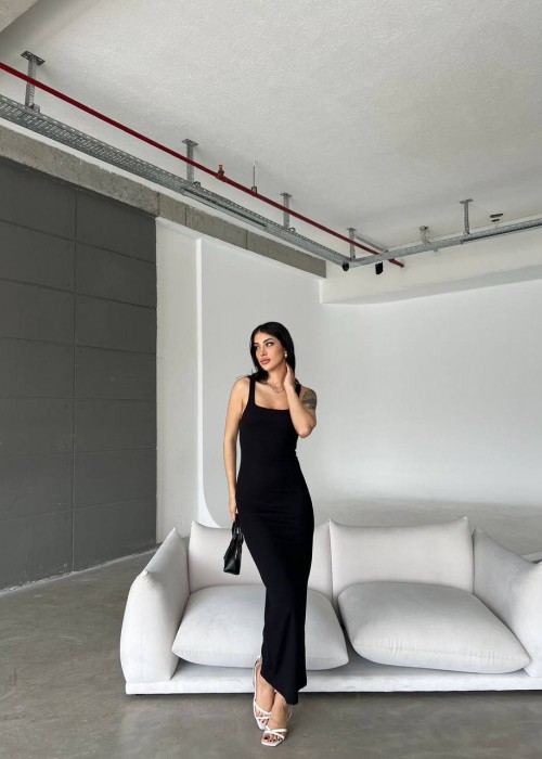 204961 SCHWARZ KLEID