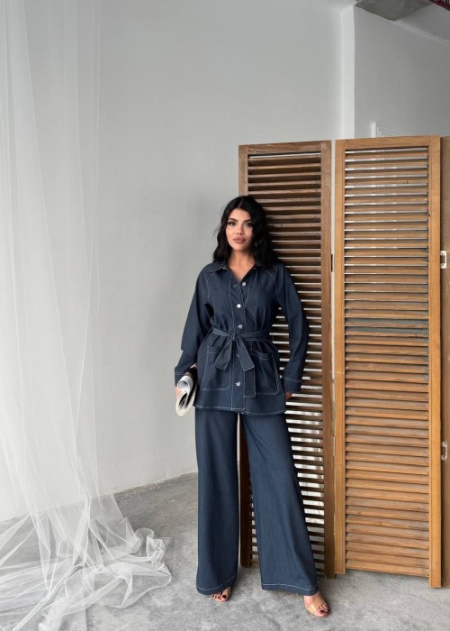 205156 NAVY BLUE SUİT Denim