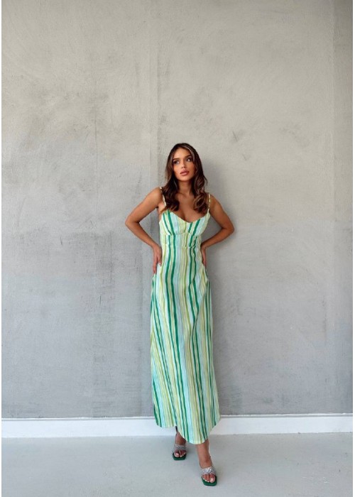 205179 GRÜN KLEID