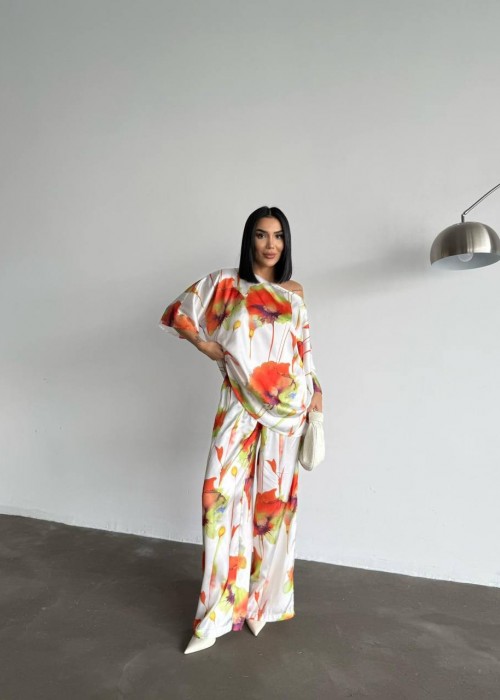 205227 PATTERNED SUİT SATIN FABRIC