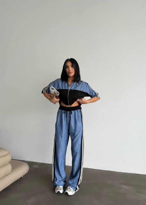 205279 BLUE SUİT KNITWEAR