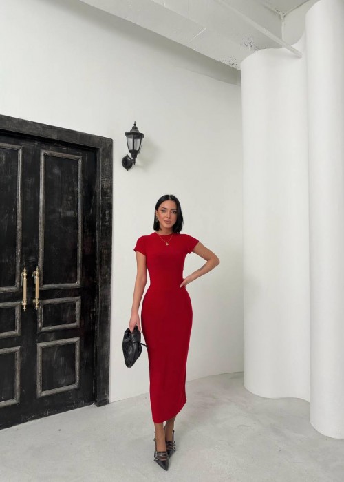 205298 ROT KLEID