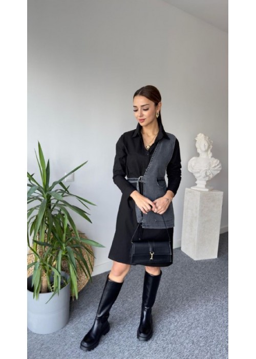 205447 SCHWARZ KLEID