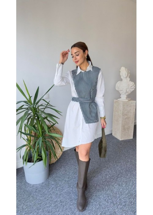205448 ecru KLEID