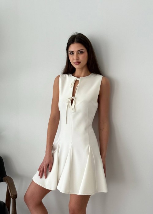 205516 ecru KLEID