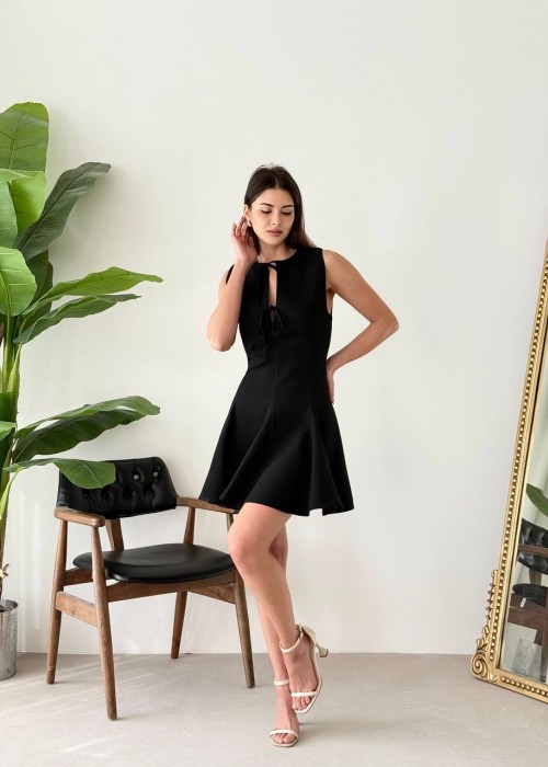 205517 SCHWARZ KLEID