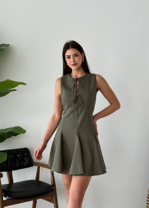 205522 FARBIG KLEID