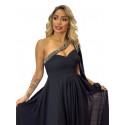 205582 SCHWARZ COCKRAİLKLEİD