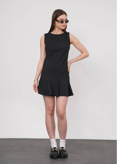 205732 NAVY BLAU KLEID