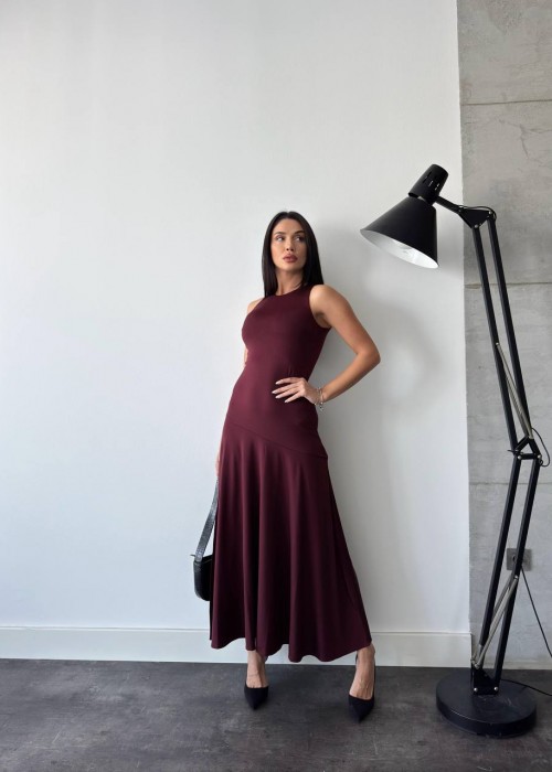 205779 BORDO KLEID Oysho-Stoff.