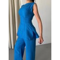 205828 BLAU MANNSCHAFT LEINENSTOFF