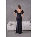 205903 SCHWARZ COCKRAİLKLEİD