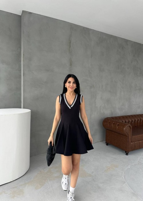 205910 SCHWARZ KLEID