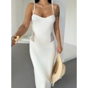 206015 WHITE DRESS KNITWEAR