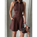 206073 KAFFEE KLEID