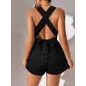 206217 SCHWARZ KLEID OVERALL