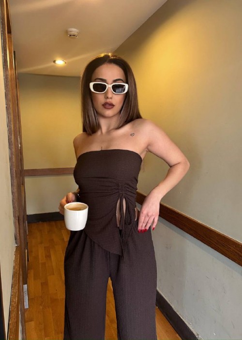 206378 COFFEE SUİT