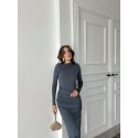 206457 OIL DRESS SANDY FABRİC