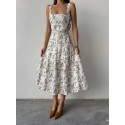 206473 PATTERNED DRESS LINEN FABRIC