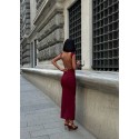 206506 BORDO KLEID