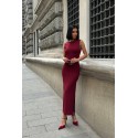 206506 BORDO KLEID