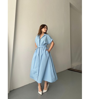 206596 MAVİ ELBİSE P...