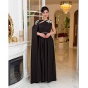 206702 SCHWARZ COCKRAİLKLEİD