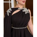 206702 SCHWARZ COCKRAİLKLEİD