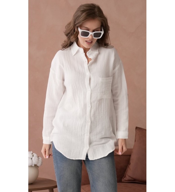 206853 ECRU SHIRT LINEN FABRIC