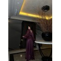 206864 COLORED COCKTAİL DRESS SILVERY