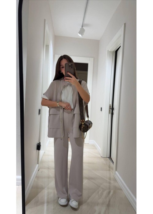 206887 MINK SUİT MODAL FABRIC