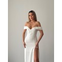 206955 ecru KLEID