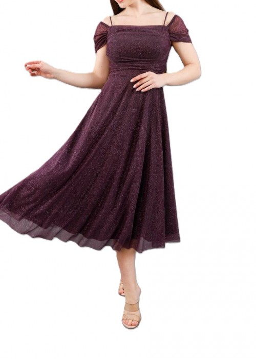 207081 Damson COCKRAİLKLEİD