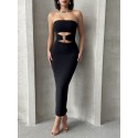 207322 SCHWARZ KLEID