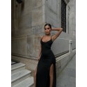 207415 SCHWARZ KLEID Lycra