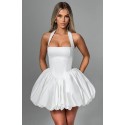 207489 WHITE DRESS Dakron fabric