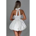 207489 WHITE DRESS Dakron fabric