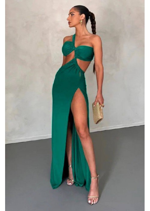 207492 GRÜN KLEID Sandstrahl