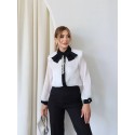 207960 SİYAH BEYAZ ABİYE TAKIM
