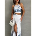 207971 WEISS KLEID