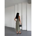 208004 KHAKI KLEID