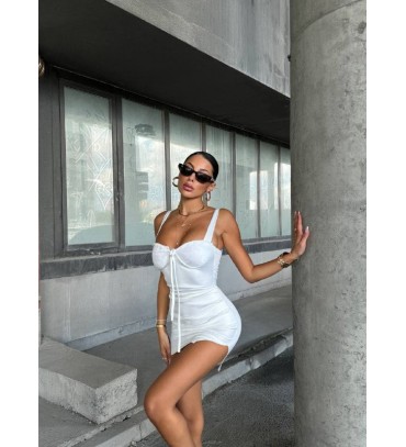 208097 BEYAZ ELBİSE ...