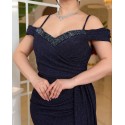 208166 BLACK COCKTAİL DRESS