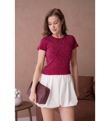 208538 BORDO TSHIRT ...