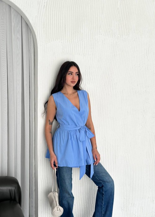 208591 MAVİ BLUZ